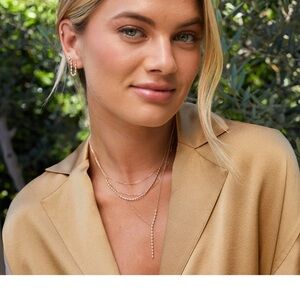 PAVÉ DIAMOND MARQUISE WATERFALL NECKLACE